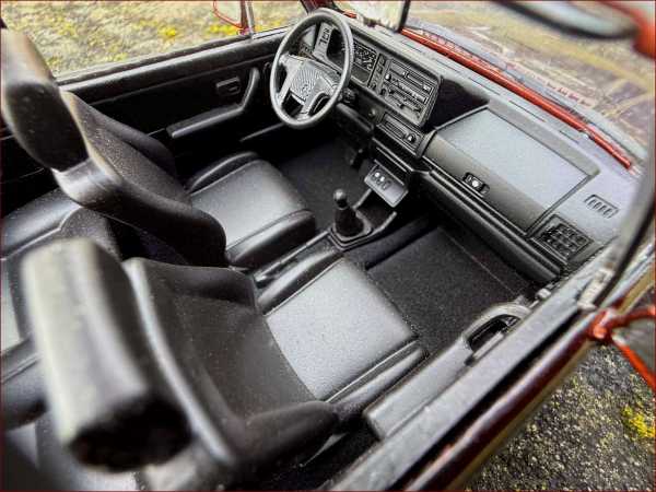 1:18 VW Golf 1 MK1 GTI Cabrio - RIEGER GTO CANDY FRED EDITION inkl OVP